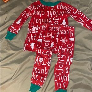 12 month Carter’s Christmas Pajamas